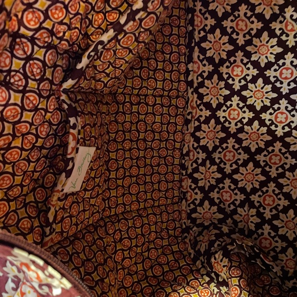 Vera Bradley Large Weekender Travel Bag - VINTAGE MEDALLION - Picture 11 of 14